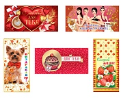 *КД-17667 Комплект конвертов для денег. В ассортименте-5 (5 шт)